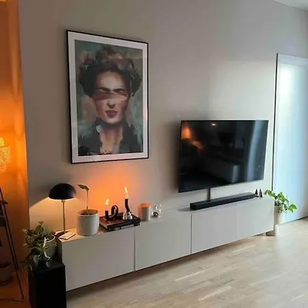 Moderne Sentrumsnaer Leilighet